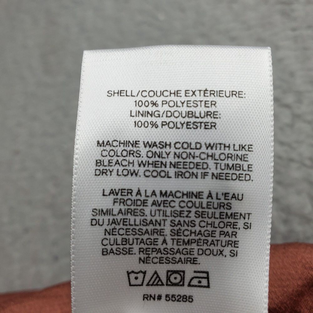 Express Rust Strapless Mini Dress - Picture 15 of 15